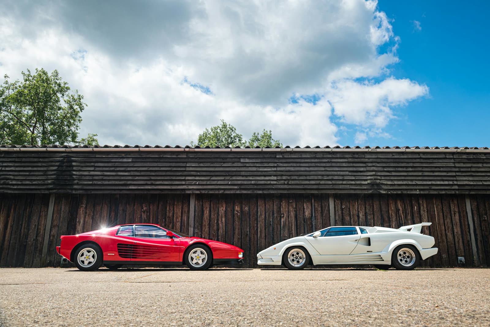 Ferrari Testarossa · Countach Pair